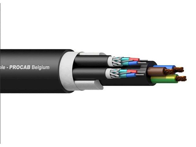 Procab - pac252/3 - dmx-aes en 3x2.5 power kabel - audio kabel - afbeelding 4 van  4