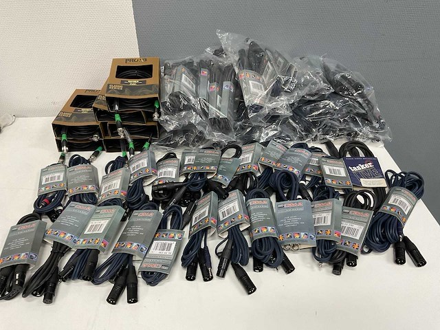 Procab dar en tasker partij audio kabels - afbeelding 1 van  7