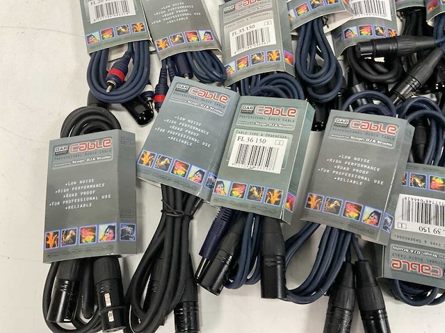 Procab dar en tasker partij audio kabels - afbeelding 2 van  7