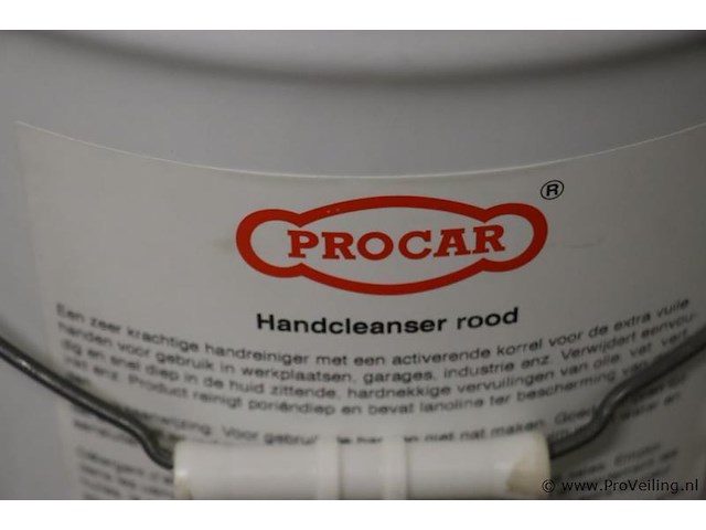 Procar handreiniger red 2224437 - 2 emmers á 25ltr - afbeelding 2 van  4