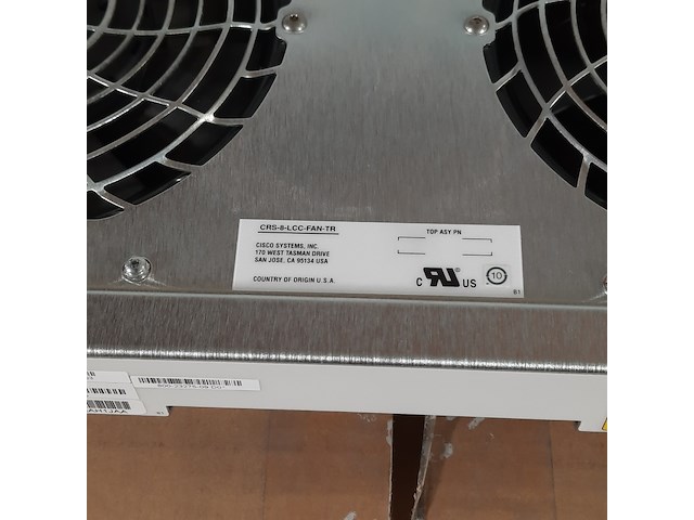 Processor, cisco, crs-8-lcc-fan-tr - afbeelding 8 van  9