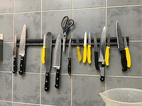 Prochef / bakerol / etc. patisserie / keukenmessen set inclusief magneetstrip (2x) - afbeelding 1 van  6