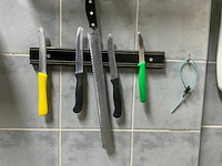Prochef / bakerol / etc. patisserie / keukenmessen set inclusief magneetstrip (2x) - afbeelding 3 van  6