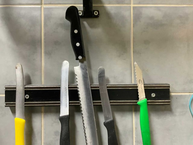 Prochef / bakerol / etc. patisserie / keukenmessen set inclusief magneetstrip (2x) - afbeelding 4 van  6