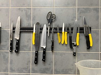 Prochef / bakerol / etc. patisserie / keukenmessen set inclusief magneetstrip (2x) - afbeelding 6 van  6