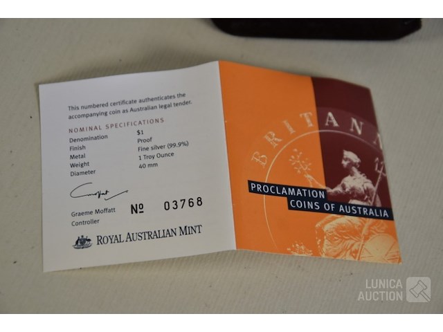 Proclamatiemunt australië - afbeelding 5 van  6