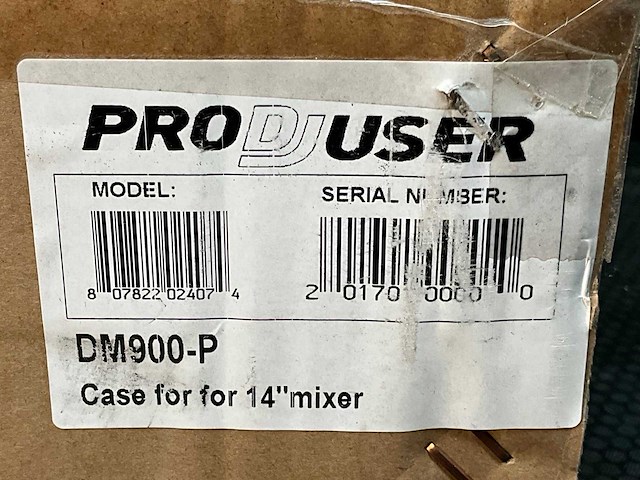Prodjuser pioneer dm900-p mixer flightcase - afbeelding 6 van  6