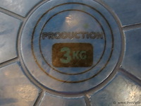 Production medicine ball 3kg - afbeelding 2 van  2