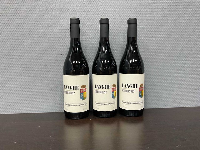 Produttori del barbaresco, langhe nebbiolo 2022 (3x) - afbeelding 1 van  3