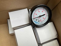 Profec manometer 63 mm 40 bar (32x) - afbeelding 1 van  3