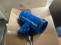 Profec verloop t-stuk 90° nodulair gietijzer ggg40 dn160 (6x) - afbeelding 1 van  3