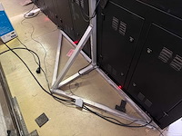 Professioneel modulair led videoscherm / led videowall (2 schermen) - afbeelding 5 van  7