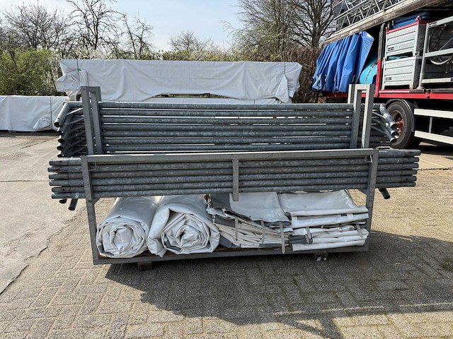 Professionele 5x5 frame tent (2x) - afbeelding 3 van  5