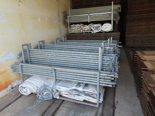 Professionele 5x5 frame tent (2x) - afbeelding 4 van  5