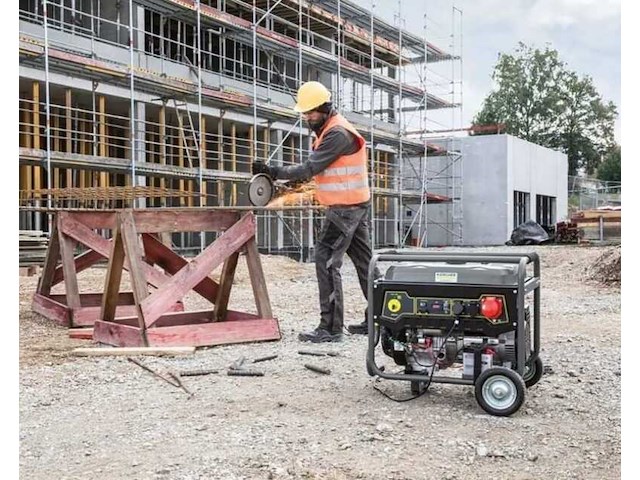 Professionele benzine aggregaat kärcher, pgg 3/1, grijs - afbeelding 2 van  4
