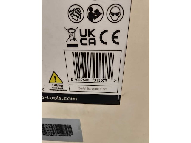 Professionele benzinehoutversnipperaar jcb tools, jcb-ch75/00p, geel/zwart - afbeelding 3 van  3