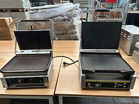 Professionele contactgrill (2x) - afbeelding 1 van  8