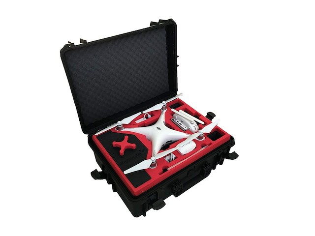 Professionele draagtas van mc-cases, geschikt voor de dji phantom 4 - afbeelding 1 van  4