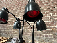 Professionele dubbele warmhoudlamp (2x) - afbeelding 2 van  4