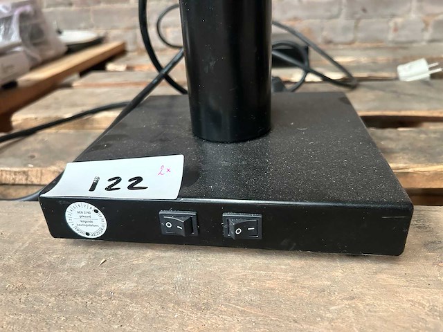 Professionele dubbele warmhoudlamp (2x) - afbeelding 4 van  4