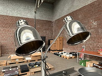 Professionele dubbele warmhoudlamp - afbeelding 3 van  6