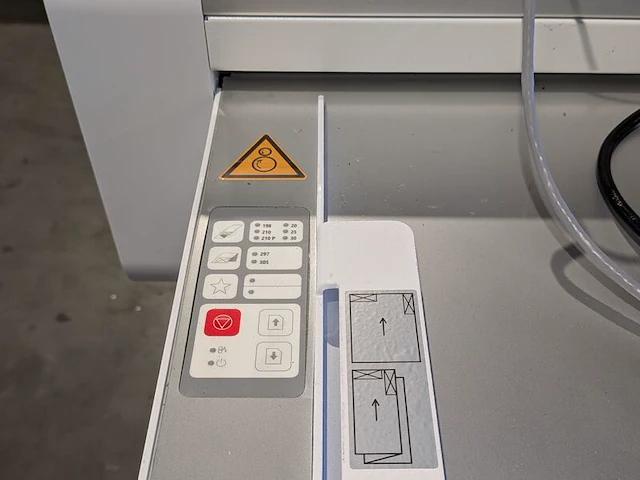 Professionele elektrische vouwmachine, rowe, variofold compact - afbeelding 5 van  8