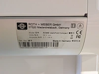 Professionele elektrische vouwmachine, rowe, variofold compact - afbeelding 8 van  8