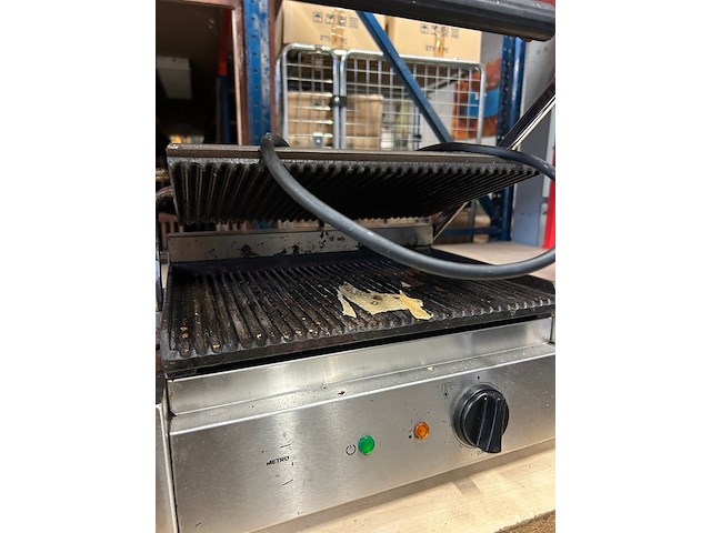 Professionele enkele contactgrill, metro - afbeelding 2 van  5