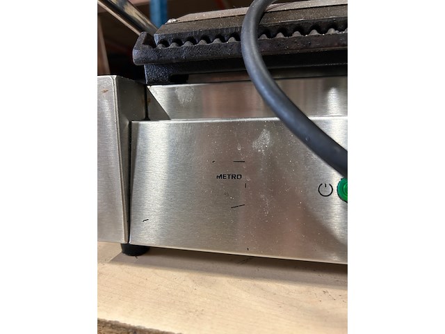 Professionele enkele contactgrill, metro - afbeelding 5 van  5