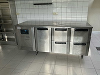 Professionele gekoelde werkbank foster refrigerator gsc 1/3 h