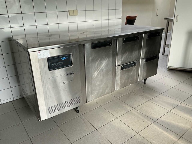 Professionele gekoelde werkbank foster refrigerator gsc 1/3 h - afbeelding 2 van  9
