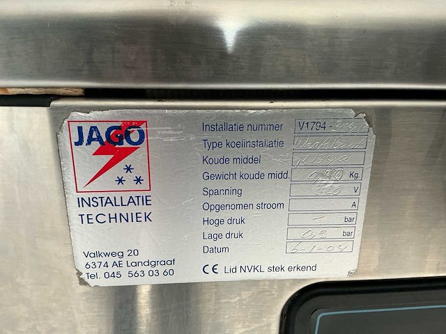 Professionele gekoelde werkbank foster refrigerator gsc 1/3 h - afbeelding 9 van  9