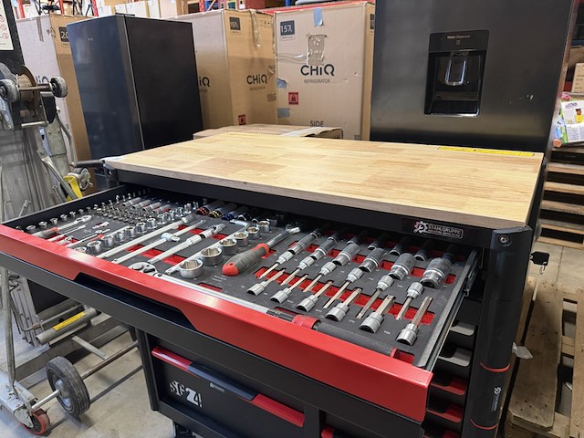 Professionele gereedschapswagen gevuld 448 delig stahlgruppe sg24 - afbeelding 4 van  16