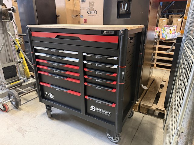 Professionele gereedschapswagen gevuld 448 delig stahlgruppe sg24 - afbeelding 9 van  16