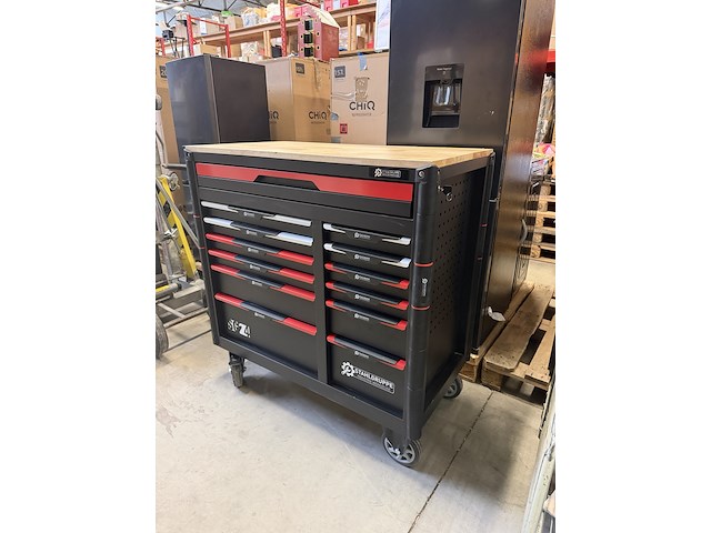 Professionele gereedschapswagen gevuld 448 delig stahlgruppe sg24 - afbeelding 10 van  16