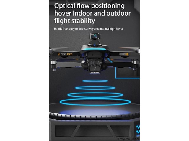 Professionele gps drone met 8k hd 3x camera video 4k 5g verbinding met obstacle avoidance - zwart big screen controller - afbeelding 14 van  20