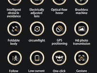 Professionele gps drone met 8k hd 3x camera video 4k 5g verbinding met obstacle avoidance - zwart - afbeelding 6 van  21