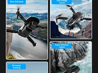 Professionele gps drone met 8k hd 3x camera video 4k 5g verbinding met obstacle avoidance - zwart - afbeelding 4 van  21
