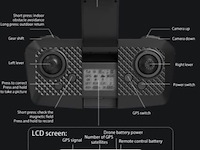 Professionele gps drone met 8k hd 3x camera video 4k 5g verbinding met obstacle avoidance - zwart - afbeelding 5 van  21
