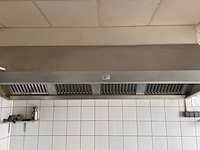 Professionele keuken afzuiger + installatie, hakvort - afbeelding 1 van  7