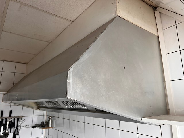 Professionele keuken afzuiger + installatie, hakvort - afbeelding 6 van  7