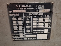 Professionele lastrafo, hamal furet - luik belgie, comp.150 - afbeelding 4 van  4