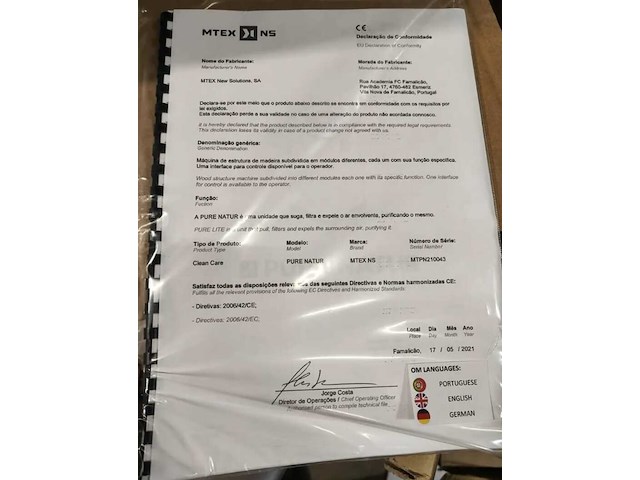 Professionele luchtreiniger, grote huiskamers mtex, ns mtpn210043, walnoot - afbeelding 4 van  4