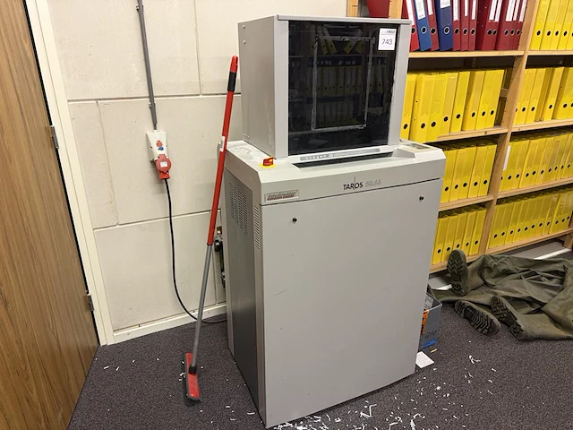 Professionele papiervernietiger datashredder taros 50.66n - afbeelding 1 van  3