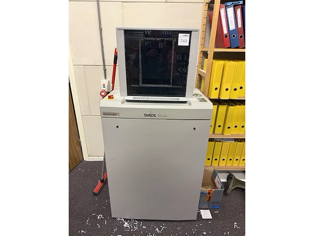 Professionele papiervernietiger datashredder taros 50.66n - afbeelding 2 van  3