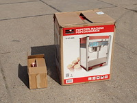 Professionele popcornmachine spapens verhuur 1500 w 520x380x670mm in doos - afbeelding 1 van  1