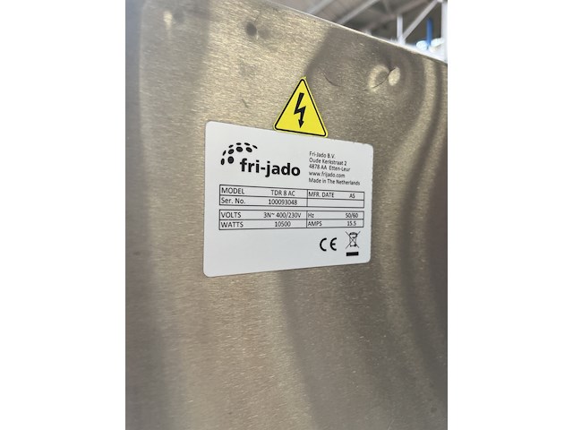 Professionele rotisserie / kippenoven, fri-jado tdr 8 ac - afbeelding 8 van  10