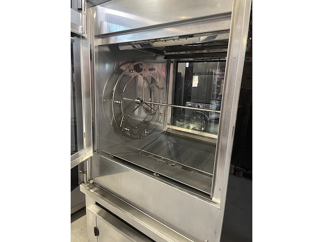 Professionele rotisserie / kippenoven, fri-jado tdr 8 ac - afbeelding 6 van  9