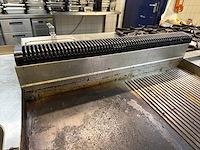 Professionele rvs gas bakplaat / grillplaat - afbeelding 4 van  5