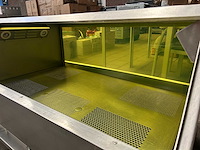 Professionele rvs warmhoudvitrine geschikt voor popcorn, snacks of nacho’s - afbeelding 3 van  5